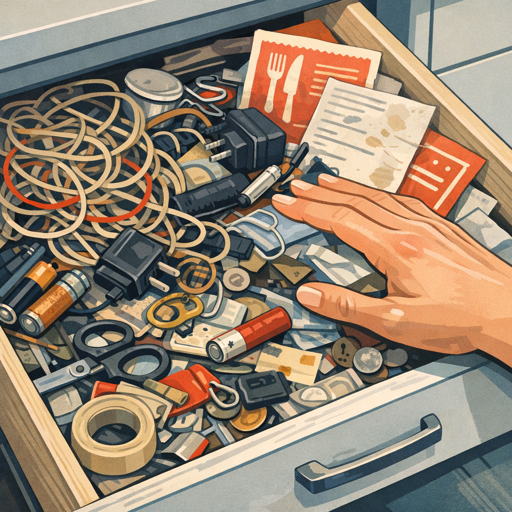 Your Brain Has a Junk Drawer Problem